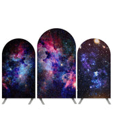 Sternenklar Himmel Thema Glücklich Geburtstag Party Bogen Hintergrund Bausatz